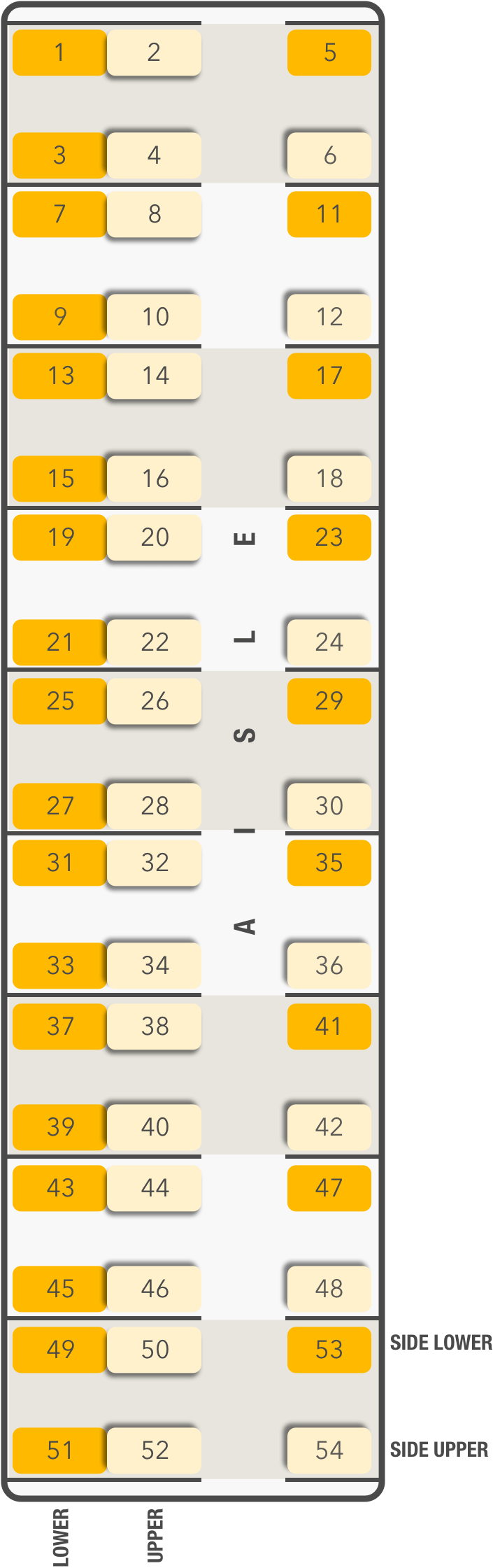 Second AC large seat map